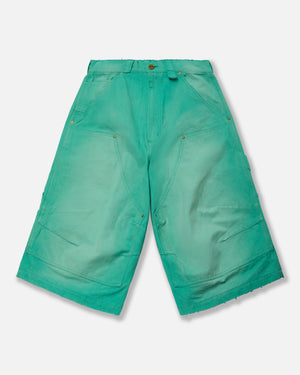STOCKTON DBL KNEE SHORT - UNIFORM GREEN