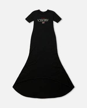 WELCOME TO AMERICA - JERSEY GOWN - BLACK BEAUTY