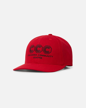 CCC COMMUNITY CENTER CAP - RED HOT