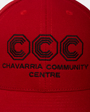 CCC COMMUNITY CENTER CAP - RED HOT