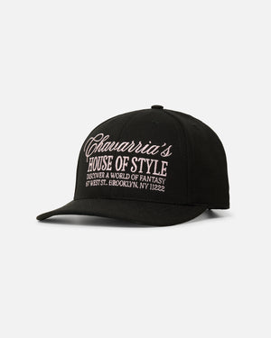 CHAVARRIA HOUSE OF STYLE CAP - BLACK BEAUTY