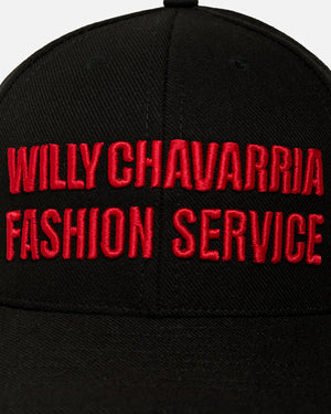 CHAVARRIA FASHION SERVICE CAP - BLACK BEAUTY