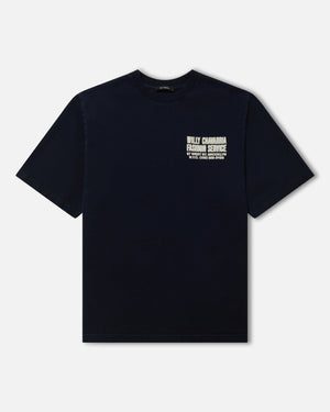 "FASHION SERVICES" - STANDARD TEE - PEACOAT