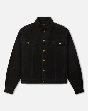 CHACHI DENIM TRUCKER - BLACK BEAUTY