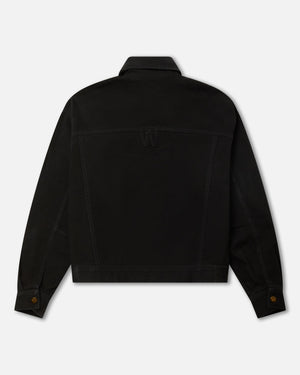 CHACHI DENIM TRUCKER - BLACK BEAUTY