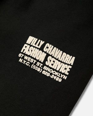 FASHION SERVICES - BUFFALO SWEATPANT - BLACK BEAUTY