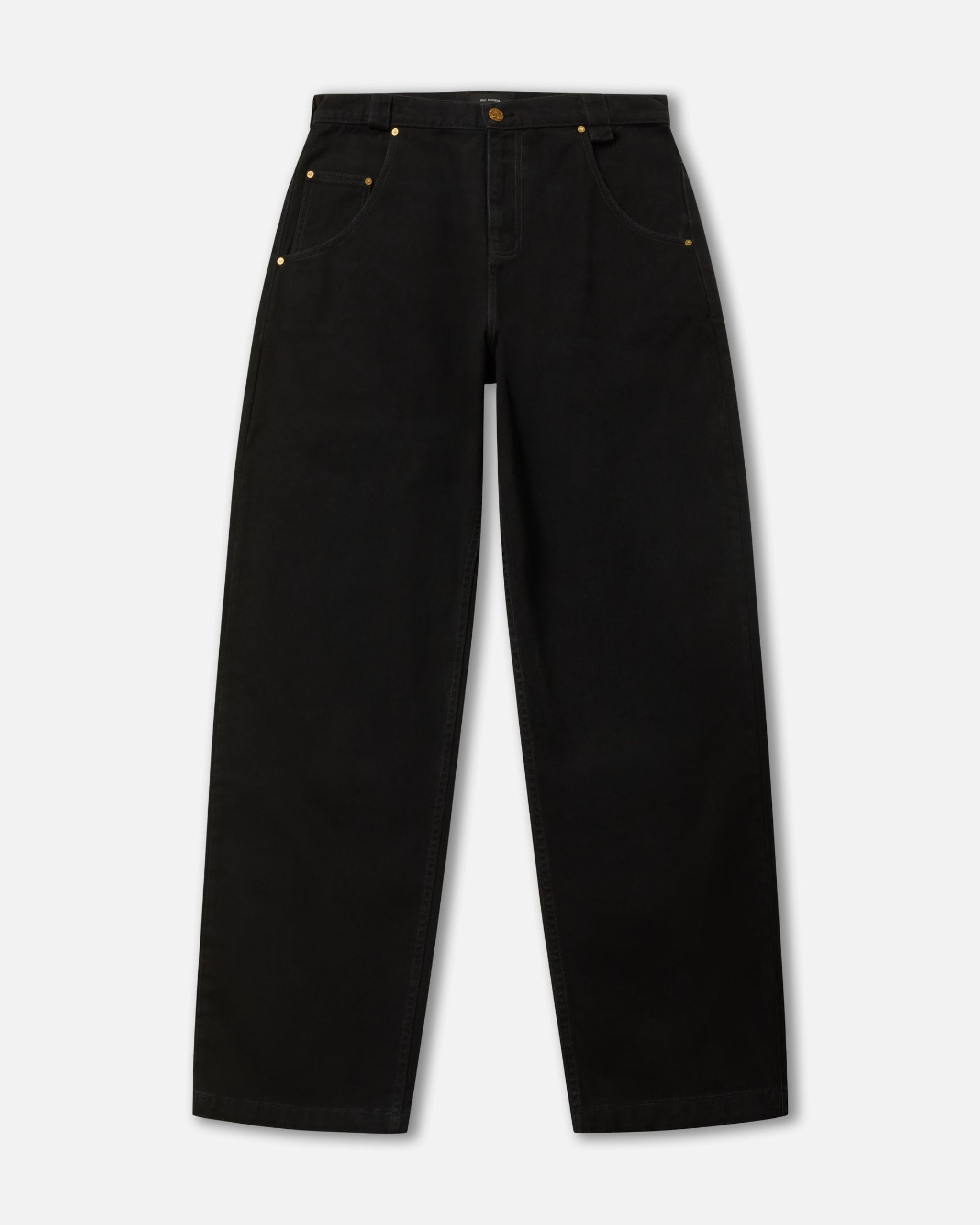 WILLY CHAVARRIA ワイドブラックデニム BAD BOY JEAN - BLACK DENIM | Willy Chavarria