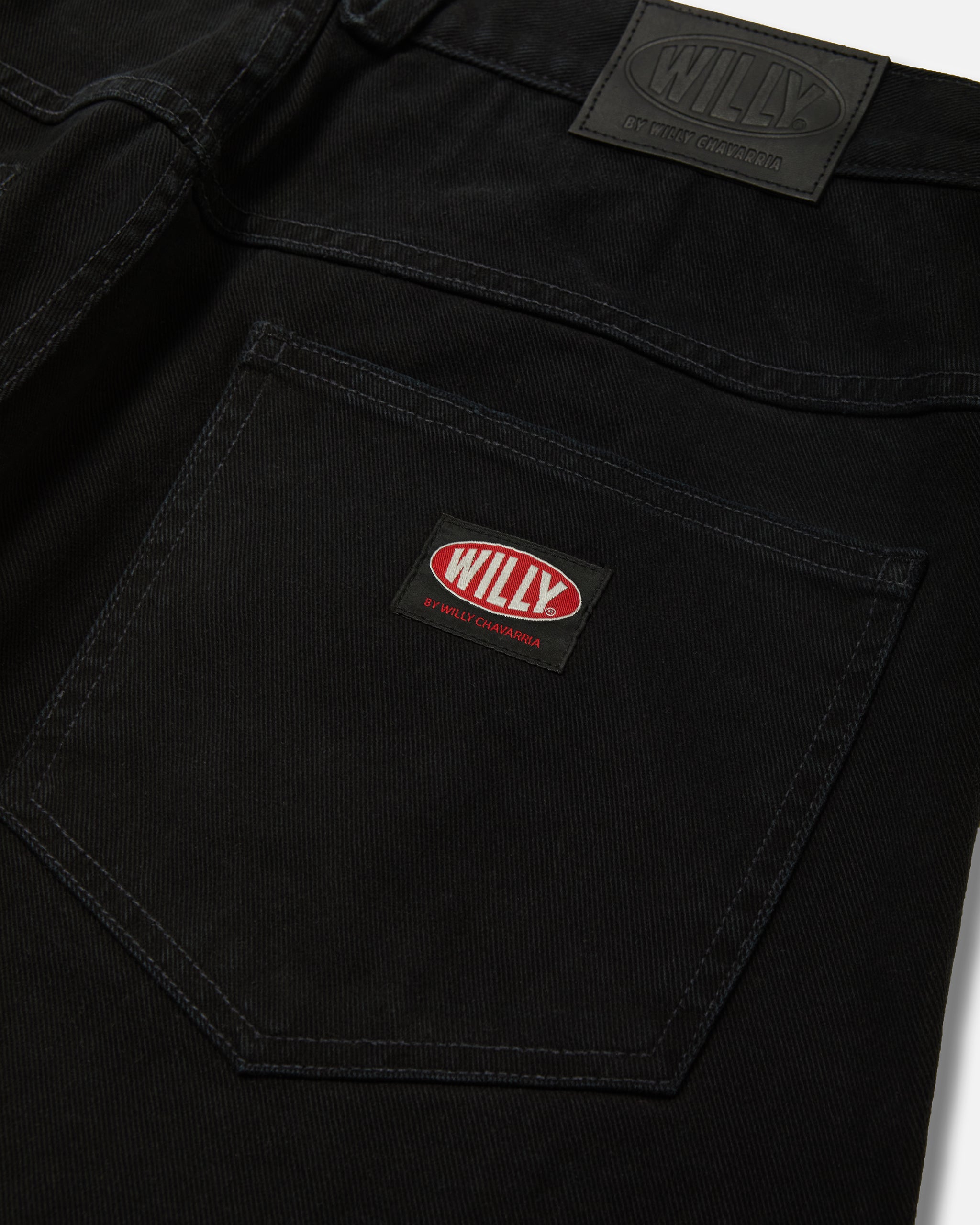 BAD BOY JEAN - BLACK DENIM | Willy Chavarria