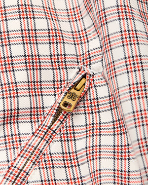 RUFF RIDER TRACK JKT - RED/WHITE PICNIC PLAID