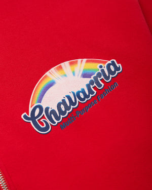 FABULOSO - SHRUNKEN HOODIE - RED HOT