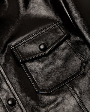 LTHR CHAVELA L/S SHIRT - BLACK BEAUTY