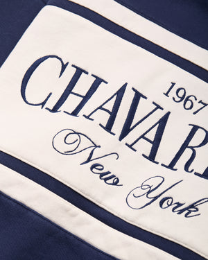 CHAVARRIA STRIPE - GILROY HOODIE - PEACOAT