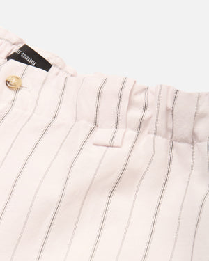 TOLUCA SHORT - WHITE/BLACK