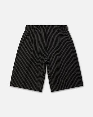 TOLUCA SHORT - BLACK/WHITE STRIPE