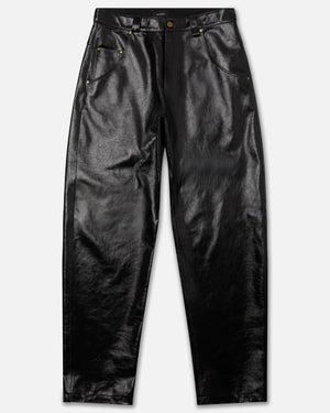 LTHR BAD BOY JEAN - BLACK BEAUTY