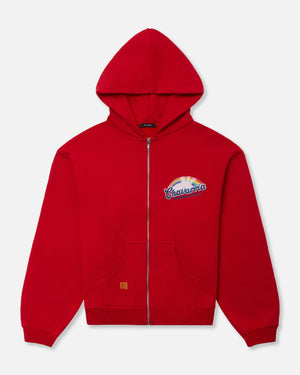 FABULOSO - SHRUNKEN HOODIE - RED HOT