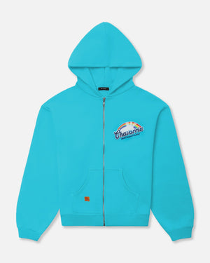 FABULOSO - SHRUNKEN HOODIE - BOUR. BLUE