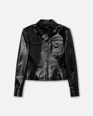 LTHR CHAVELA L/S SHIRT - BLACK BEAUTY