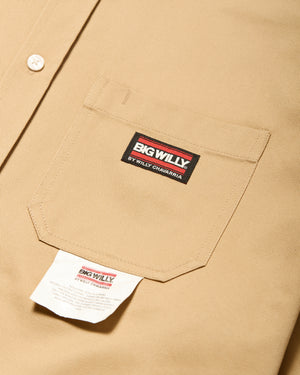 BIG WILLY S/S WORKSHIRT - TRAVERTINE