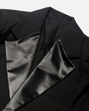 CHUCO TUXEDO BLAZER - BLACK BEAUTY