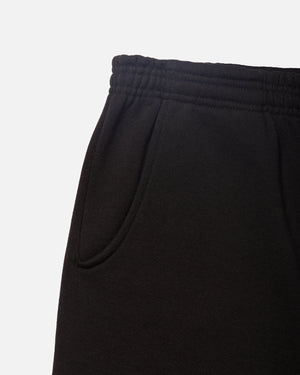 BIG WILLY FLEECE SHORTS - BLACK BEAUTY