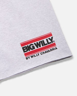 BIG WILLY FLEECE SHORTS - HEATHER GRAY