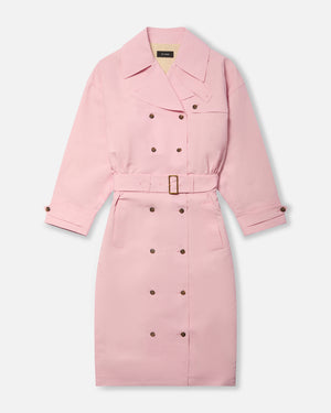 TRENCH DRESS - CHICLE