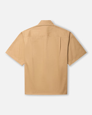 BIG WILLY S/S WORKSHIRT - TRAVERTINE