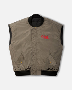 REVERSIBLE VEST - BLACK BEAUTY