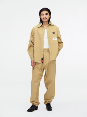 BIG WILLY L/S WORKSHIRT - TAVERTINE
