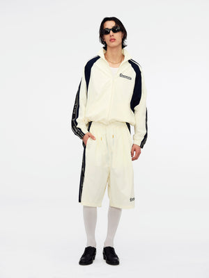 CASA DE CHAVARRIA TAPE JACKET - BLK/WHT