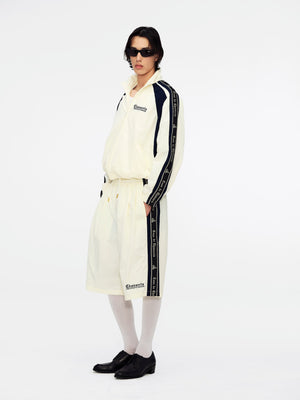 CASA DE CHAVARRIA TAPE JACKET - BLK/WHT