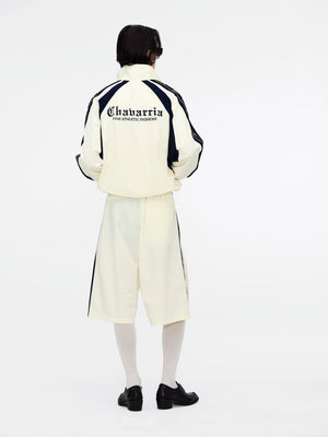 CASA DE CHAVARRIA TAPE JACKET - BLK/WHT