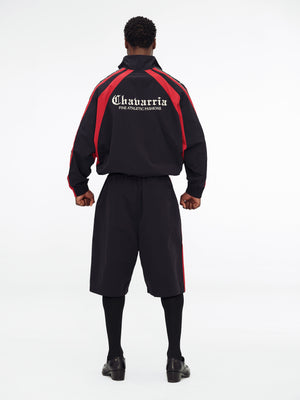 CASA DE CHAVARRIA TAPE JACKET - BLK/RED