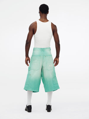 STOCKTON DBL KNEE SHORT - UNIFORM GREEN