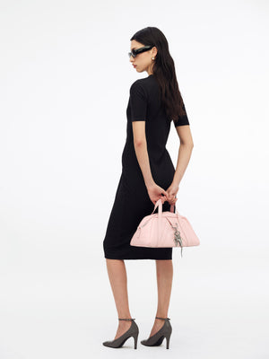 MODES DE WILLY -T SHIRT DRESS - BLACK BEAUTY