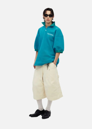 FOOTBALL POLO - BOUR. BLUE FL.