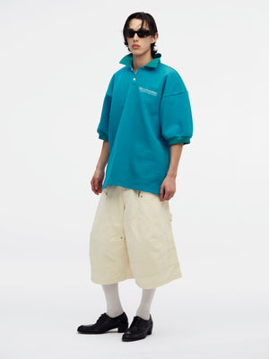 FOOTBALL POLO - BOUR. BLUE FL.