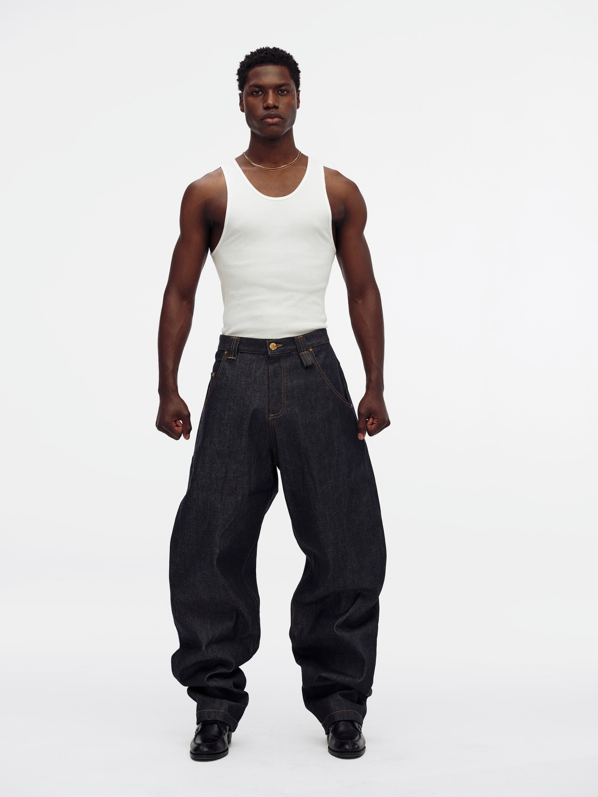 BAD BOY JEAN - BLACK DENIM | Willy Chavarria