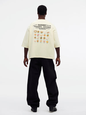 PANADERIA CHAVARRIA - BUFFALO TEE - WHT