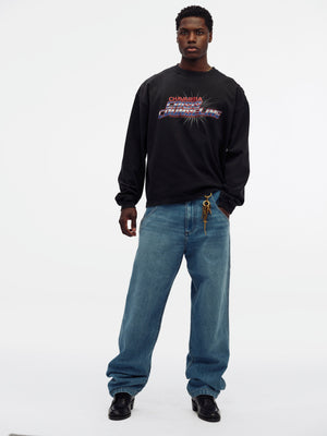 CRISIS COUNSELING LS BUFFALO TEE - BLACK BEAUTY