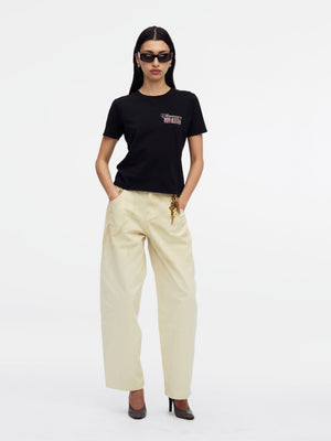 'HOUSE OF STYLE' RINGER TEE - BLACK BEAUTY