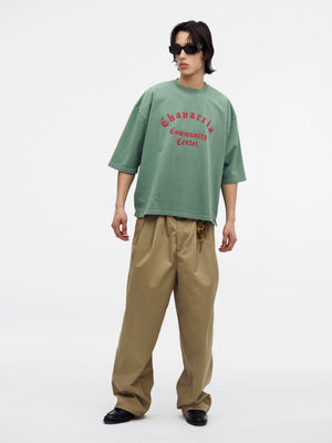 CHAVARRIA COMMUNITY CENTER - BUFFALO TEE - UNI. GRN