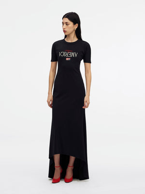 WELCOME TO AMERICA - JERSEY GOWN - BLACK BEAUTY