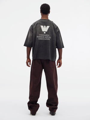 FASHION SERVICE ASSOC. - BUFFALO TEE - BLACK BEAUTY