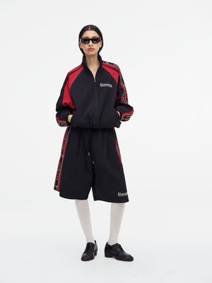 CASA DE CHAVARRIA - ORALE TRACK SHORT - BLACK BEAUTY