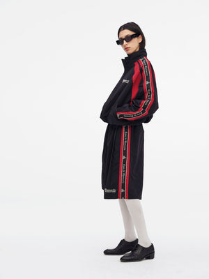 CASA DE CHAVARRIA - ORALE TRACK SHORT - BLACK BEAUTY