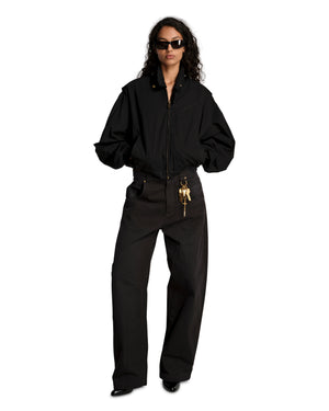 WASCO ZIP JACKET - BLACK