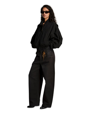 WASCO ZIP JACKET - BLACK