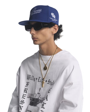 FINE FASHIONS CAP - ROYAL BLUE